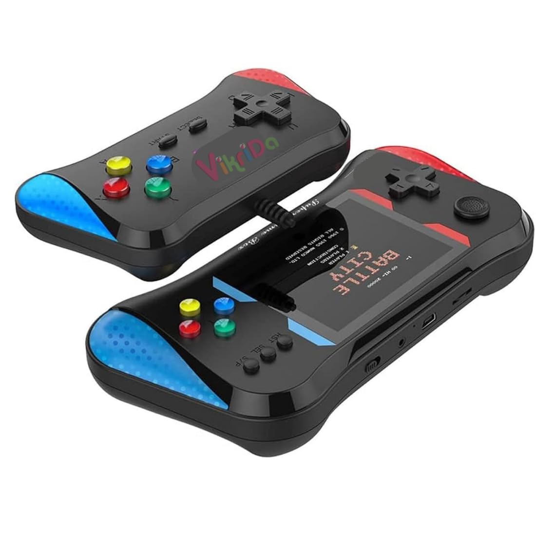 TY Handheld Game Players | 4.3In X7 Video Game Console | Double Rocker 8GB Memory Built in 10000 Games MP5 Multifunctional Inbuilt Camera