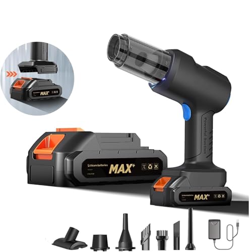 TY Portable Car Vacuum Cleaner with Blower | USB Rechargeable Wireless Handheld Cleaner Traveling,Portable,Rechargeable (4inn1)