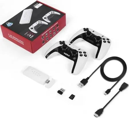 M22 Retro Handheld Game Stick - Wireless HD, 52 Emulators, 30,000+ Games, 64GB, Classic Edition with Takken / GTA Vice City /  God of War