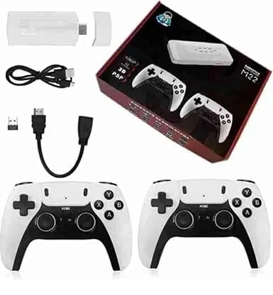 M22 Retro Handheld Game Stick - Wireless HD, 52 Emulators, 30,000+ Games, 64GB, Classic Edition with Takken / GTA Vice City /  God of War